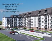 Mieszkanie 2-pokojowe Biała Podlaska, ul. Stefana Żeromskiego. Zdjęcie 2