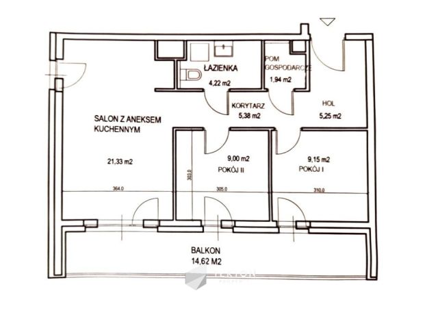 Mieszkanie 3-pokojowe Poznań Grunwald, ul. Jeleniogórska. Zdjęcie 20