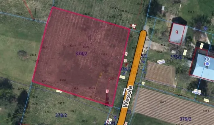 Działka budowlana Gorlice, ul. Wesoła