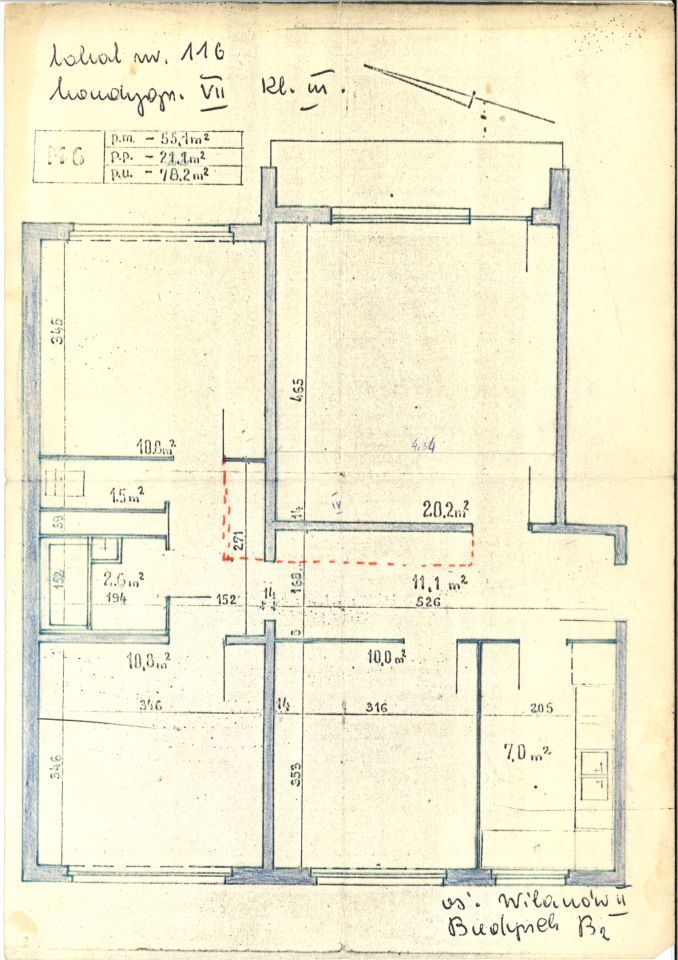 Mieszkanie 4-pokojowe Warszawa Wilanów, Królowej Marysieńki. Zdjęcie 5