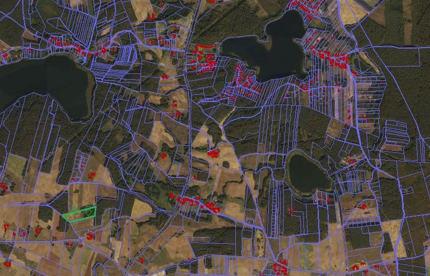 Działka rekreacyjna Charszewo. Zdjęcie 2