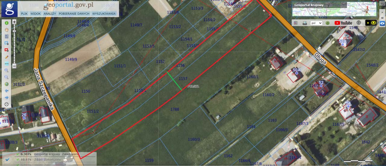 Działka rolno-budowlana Zręcin, ul. Długa. Zdjęcie 4