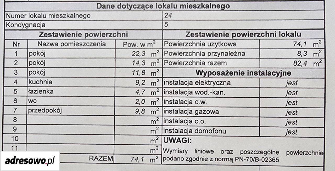 Mieszkanie 3-pokojowe Elbląg, ul. Fromborska. Zdjęcie 20