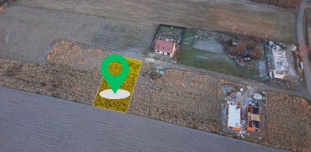 Działka budowlana Oława Górnik, ul. Władysława Reymonta. Zdjęcie 1