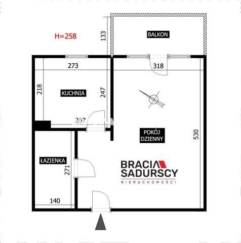 Mieszkanie 1-pokojowe Kraków Czyżyny, os. Akademickie. Zdjęcie 30