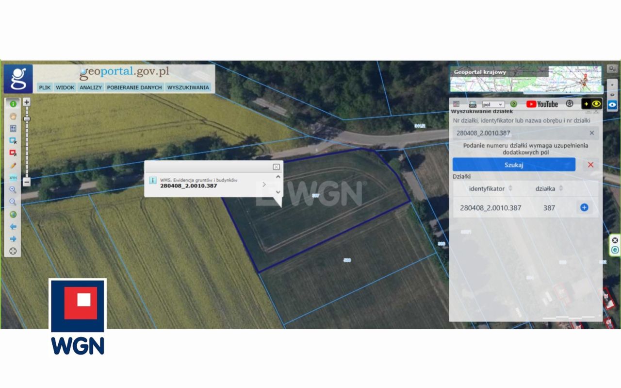 Działka budowlana Rychliki. Zdjęcie 9