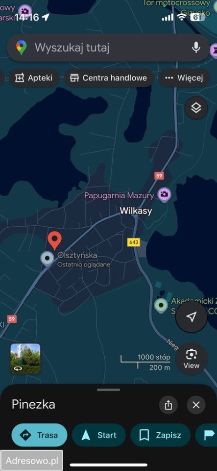 Działka budowlana Wilkasy, ul. Olsztyńska. Zdjęcie 2