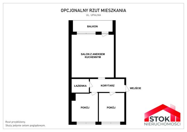 Mieszkanie 2-pokojowe Białystok Słoneczny Stok, ul. Upalna. Zdjęcie 11