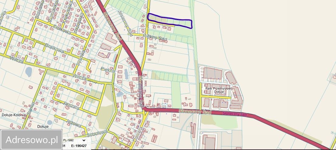 Działka rolno-budowlana Dołuje