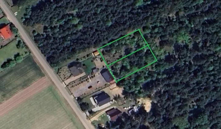 Działka budowlana Wężówka