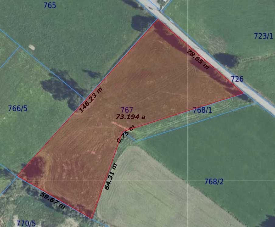 Działka siedliskowa Łętowe. Zdjęcie 1