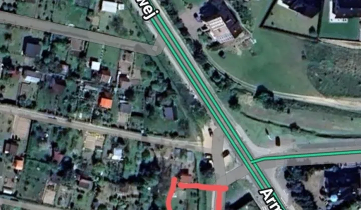 Działka rod Gryfino, ul. Armii Krajowej