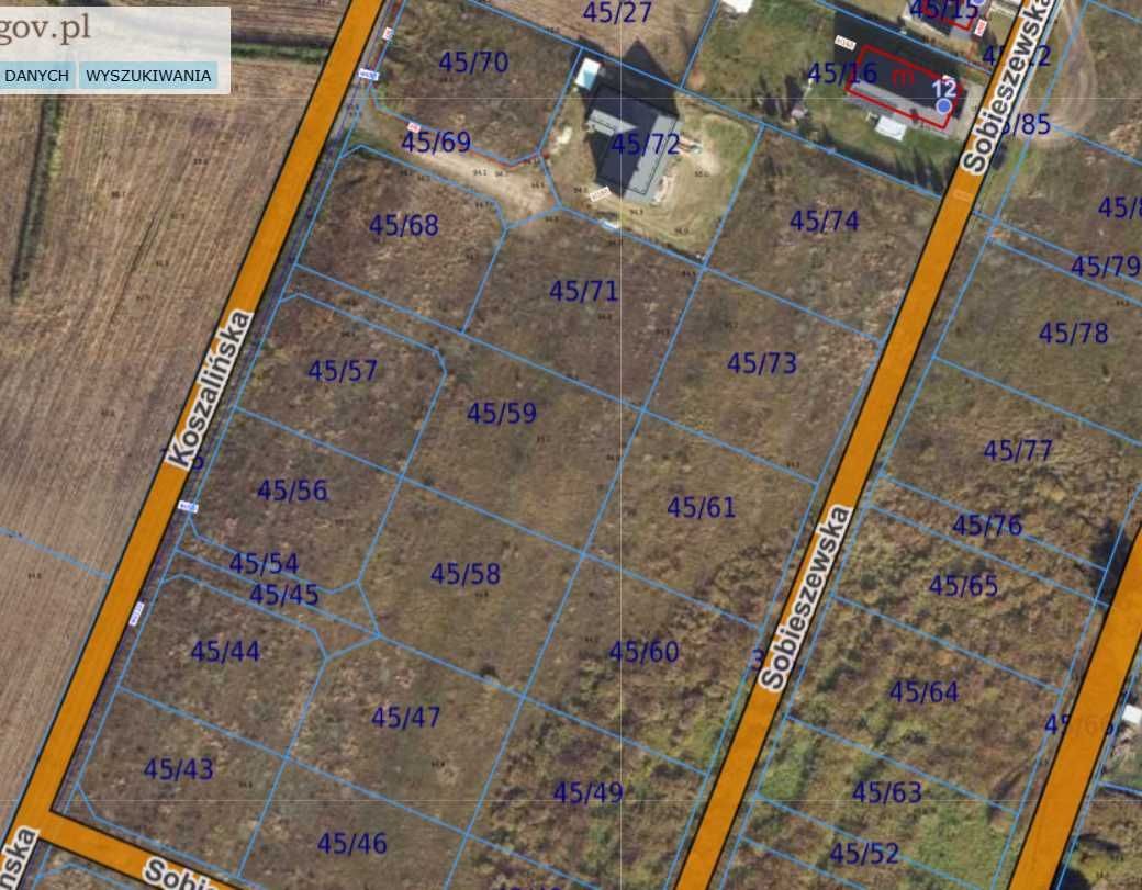 Działka budowlana Wilcze, ul. Koszalińska. Zdjęcie 4