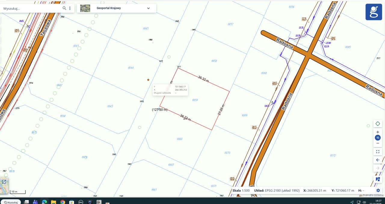 Działka budowlana Sokołów Małopolski, ul. Zaciszna. Zdjęcie 2