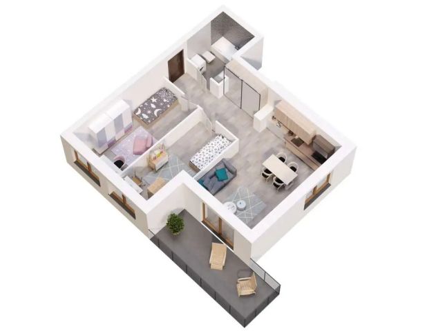 Mieszkanie 3-pokojowe Rzeszów Staromieście, ul. Lubelska. Zdjęcie 6