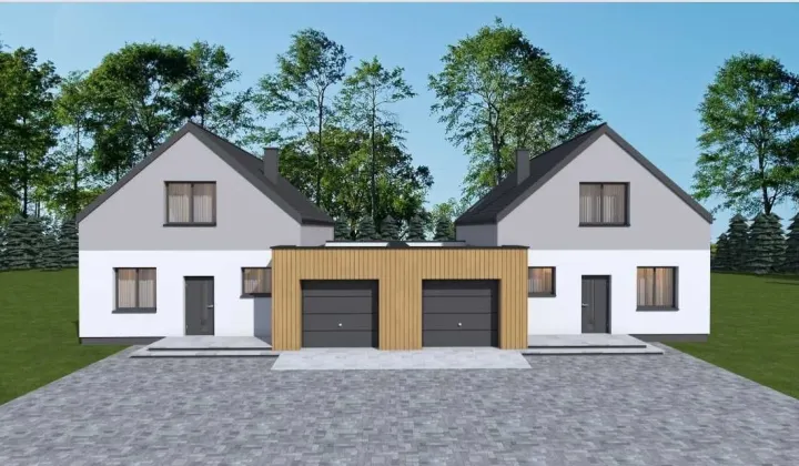 bliźniak, 4 pokoje Korytków, ul. Misia Uszatka