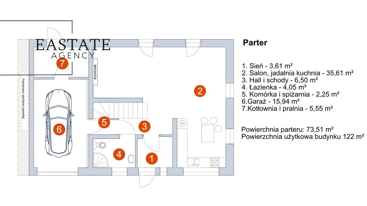 bliźniak, 4 pokoje Grądy, ul. Górna. Zdjęcie 19
