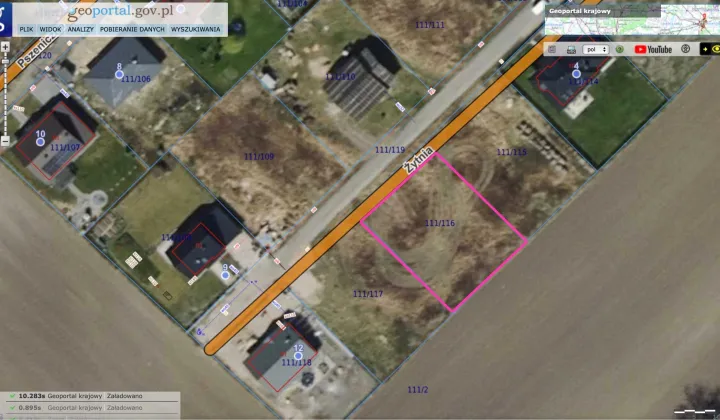 Działka budowlana Głogowo