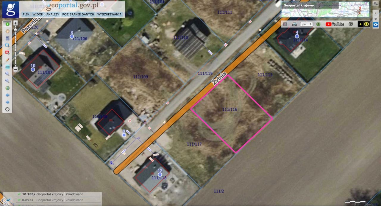 Działka budowlana Głogowo