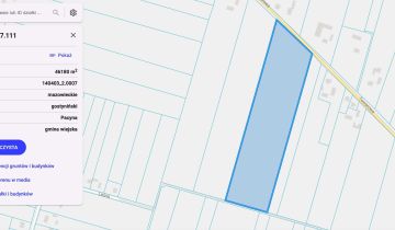 Działka rolna Kamionka