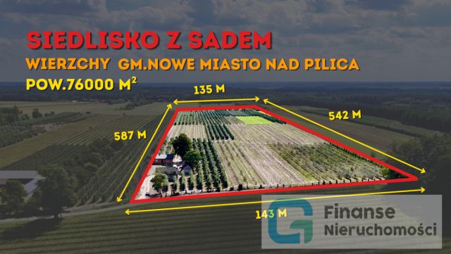 Działka siedliskowa Wierzchy. Zdjęcie 1