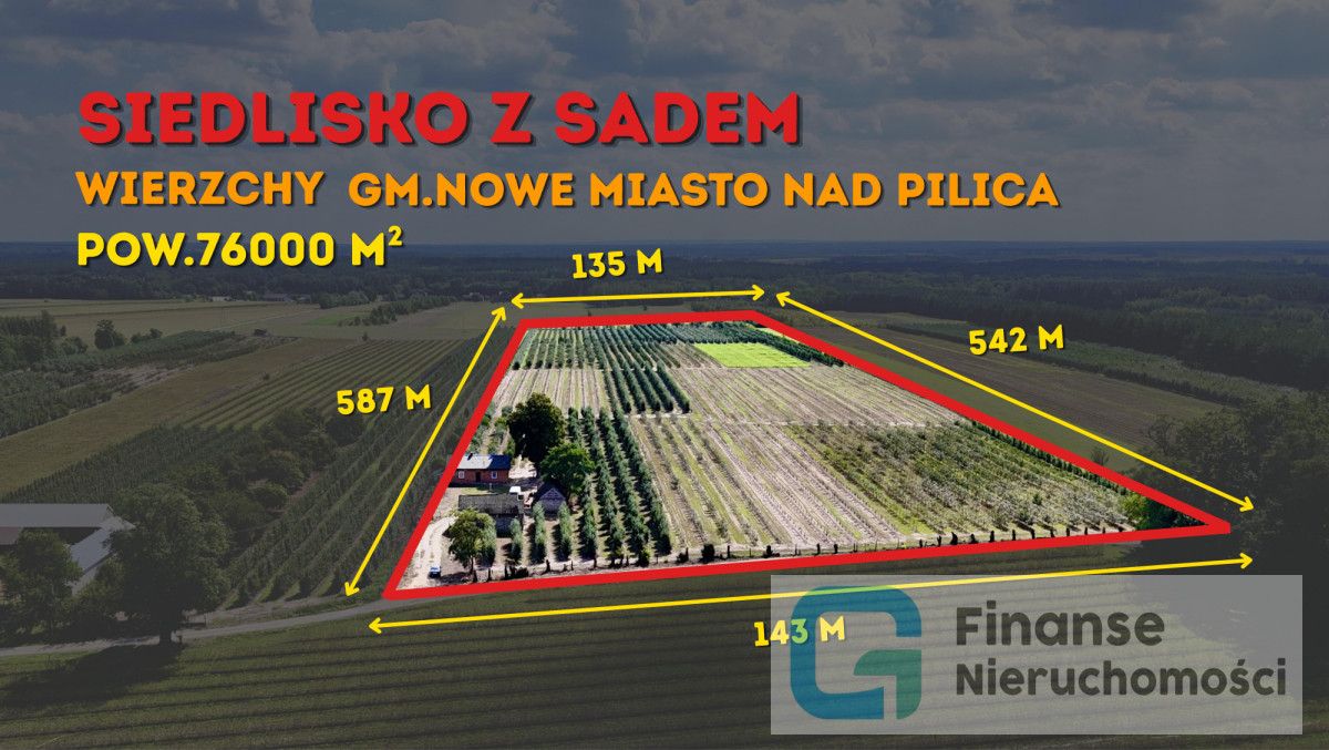 Działka siedliskowa Wierzchy. Zdjęcie 1