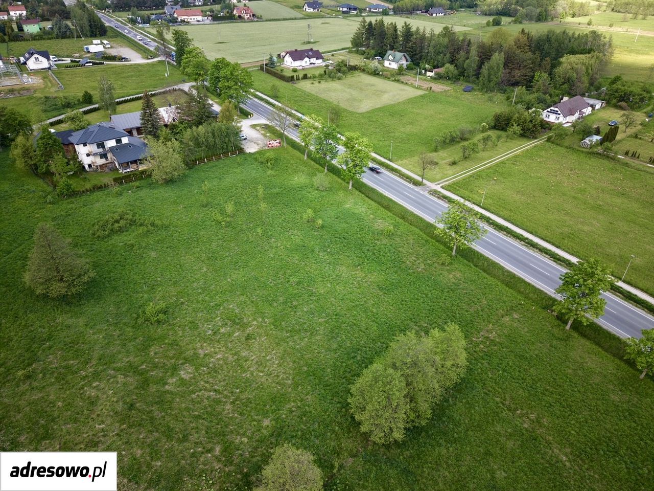 Działka inwestycyjna Rymanów, ul. dr. Bieleckiego. Zdjęcie 1
