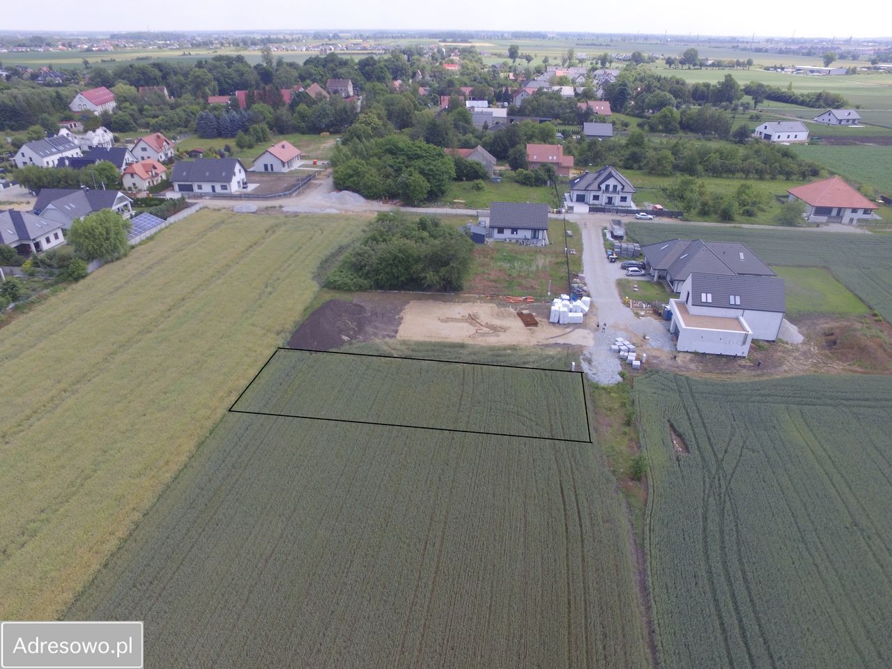 Działka budowlana Suchy Dwór, ul. Zajęcza