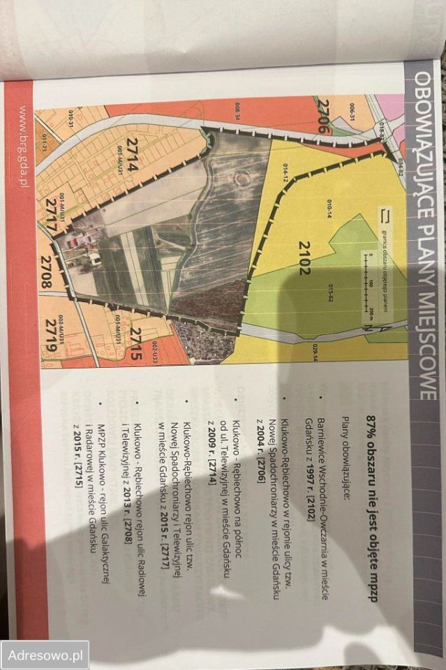 Działka rolno-budowlana Gdańsk Klukowo, ul. Telewizyjna. Zdjęcie 10