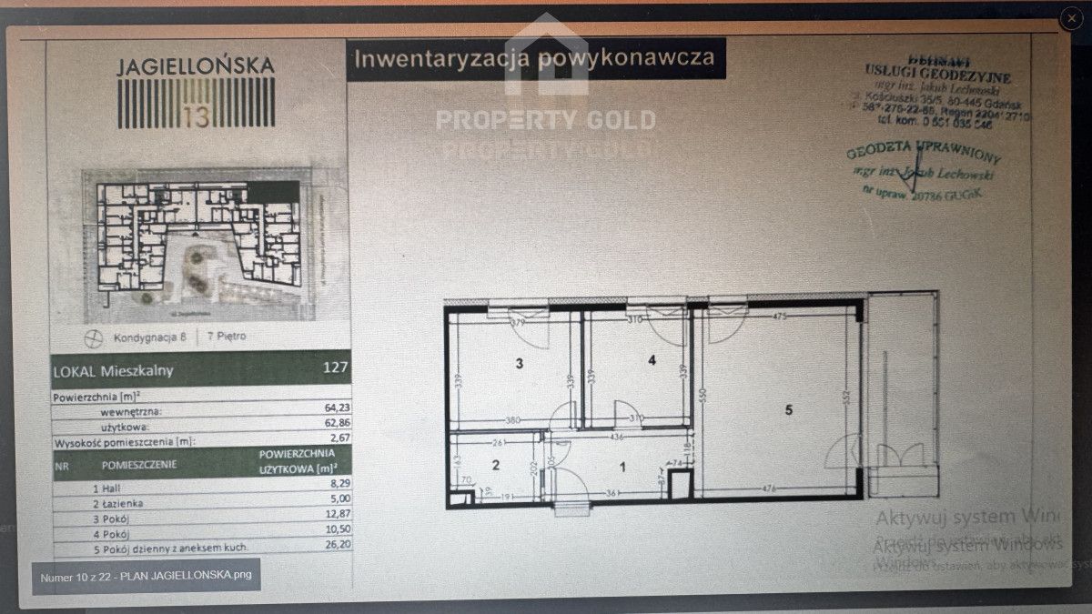 Mieszkanie 3-pokojowe Gdańsk Przymorze, ul. Jagiellońska. Zdjęcie 20