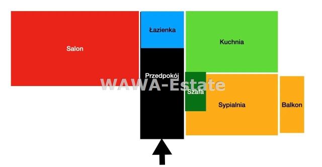 Mieszkanie 2-pokojowe Warszawa Bielany, al. Zjednoczenia. Zdjęcie 13