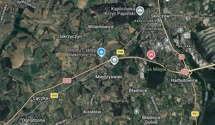 Działka budowlana Międzyświeć, ul. Cieszyńska