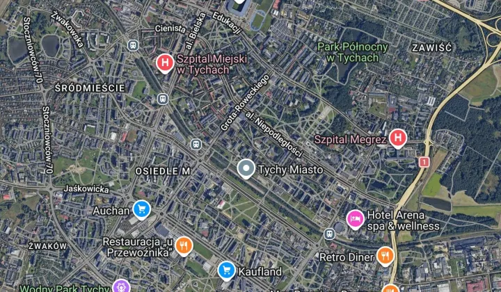 Mieszkanie 3-pokojowe Tychy Centrum, ul. Dębowa