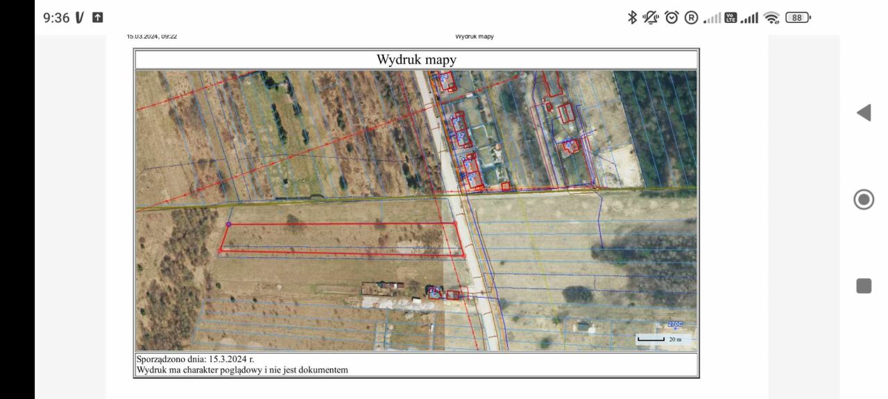 Działka budowlana Mójcza. Zdjęcie 5