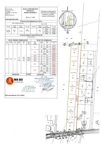 Działka budowlana Wysocko Małe, ul. Pod Borkiem. Zdjęcie 4