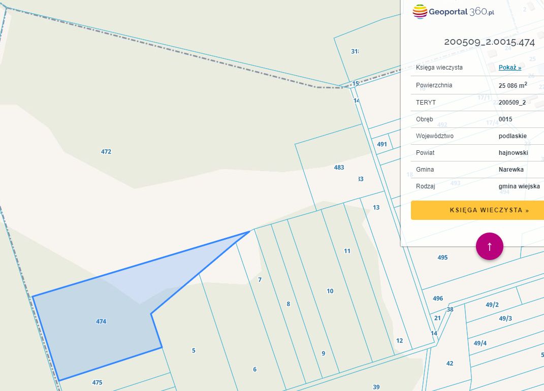Działka rolna Stare Masiewo. Zdjęcie 5