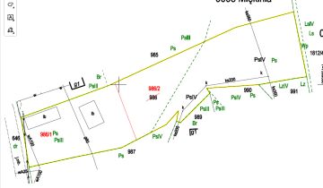 Działka budowlana Miękinia Wzgórze, brak ulicy