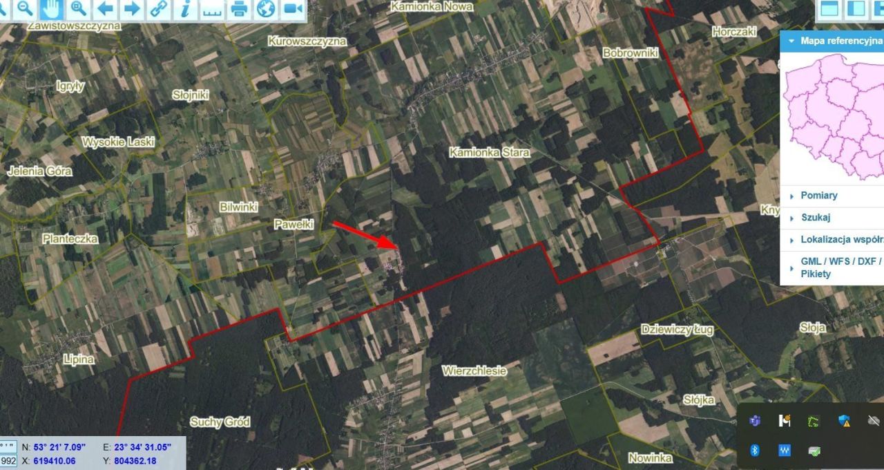 Działka leśna Kamionka Stara. Zdjęcie 5