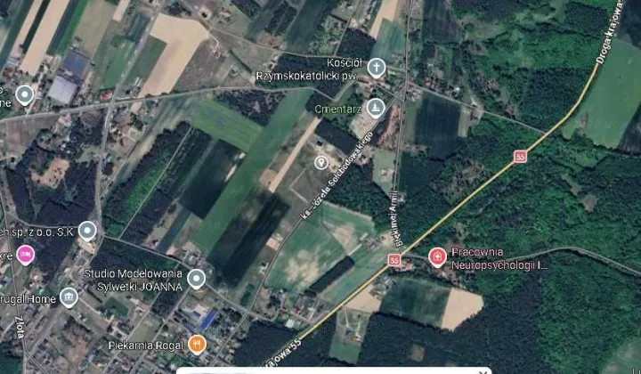 Działka budowlana Mokre