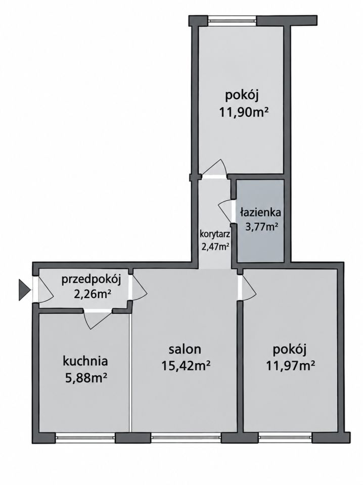 Mieszkanie 3-pokojowe Warszawa Mokotów, ul. Niegocińska. Zdjęcie 6