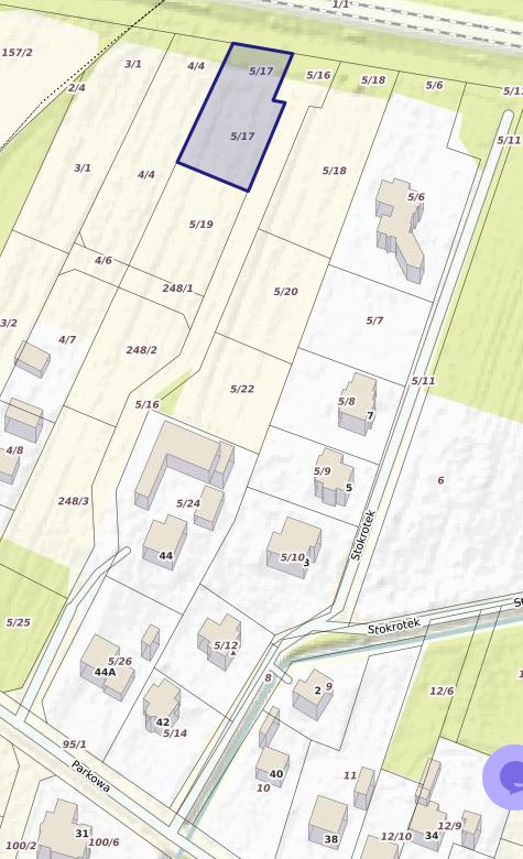 Działka inwestycyjna Boża Wola, ul. Parkowa. Zdjęcie 5