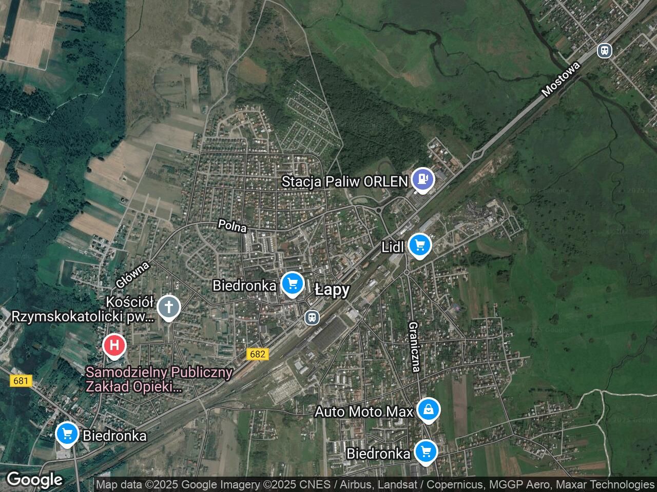 Działka budowlana Łapy, ul. Spółdzielcza