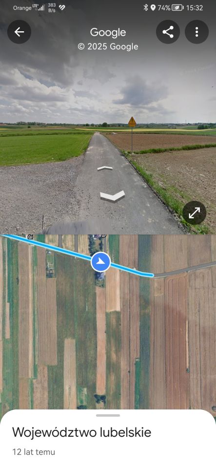 Działka rolno-budowlana Dys, ul. Południowa. Zdjęcie 4