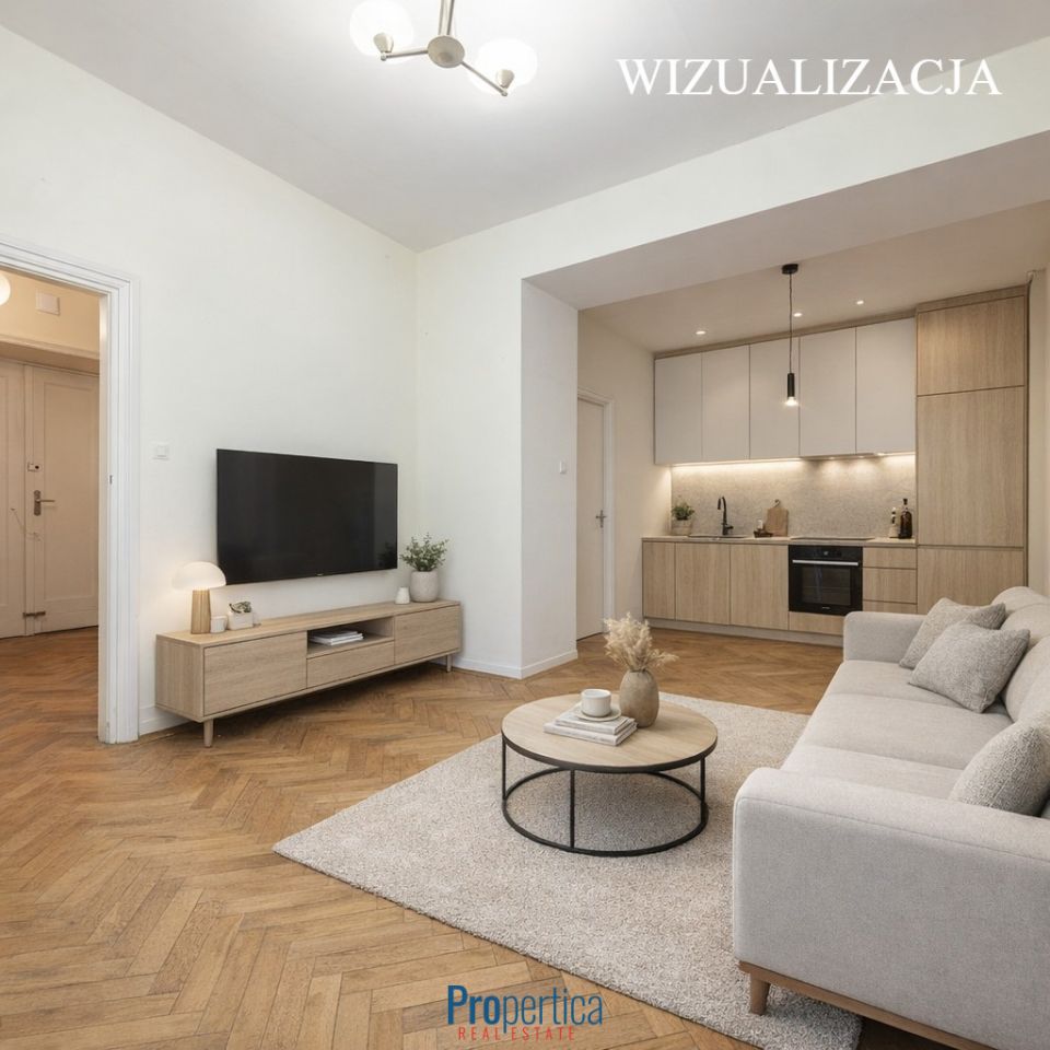Mieszkanie 3-pokojowe Warszawa Śródmieście, ul. Poznańska. Zdjęcie 3