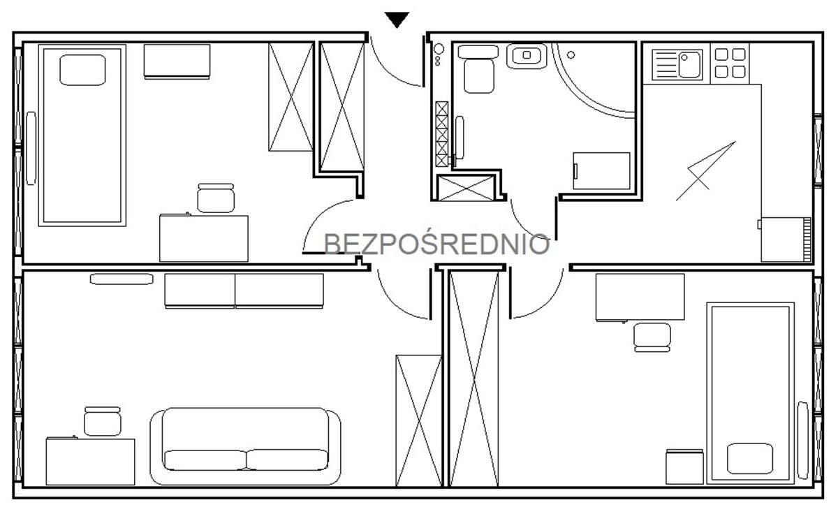Mieszkanie 3-pokojowe Wrocław Gajowice, ul. Skwierzyńska. Zdjęcie 16