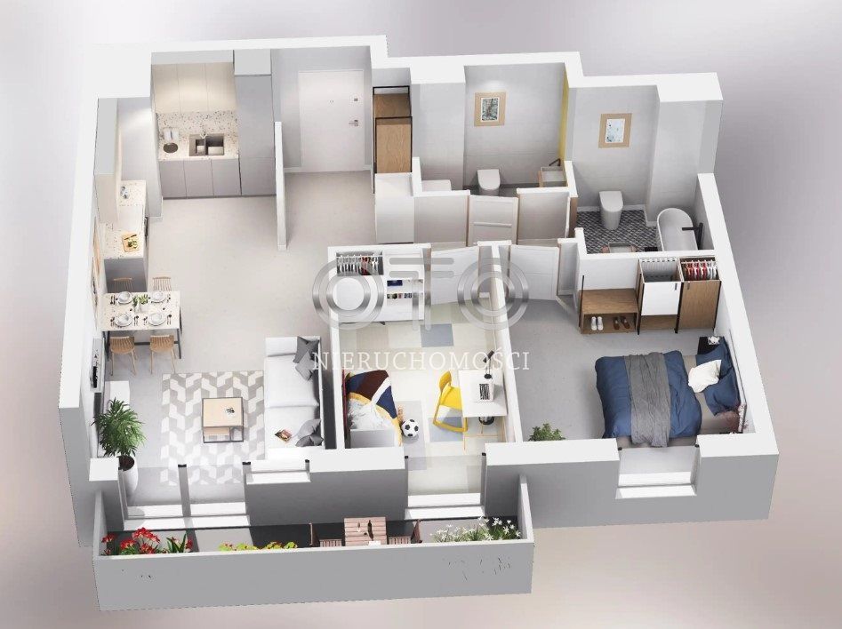 Mieszkanie 3-pokojowe Wrocław Stare Miasto. Zdjęcie 5