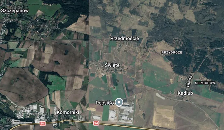 Działka rolna Święte, Dz 366/3