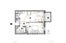 Mieszkanie 2-pokojowe Lublin Czechów Dolny, ul. Kameralna. Zdjęcie 4