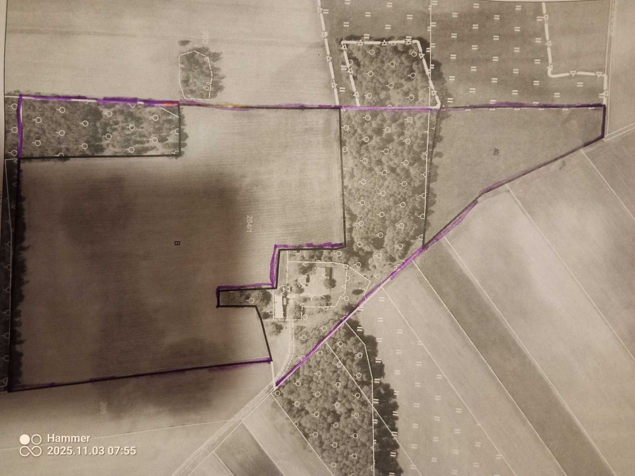 Działka rolna Żachy-Pawły