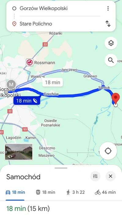 Działka budowlana Stare Polichno, ul. Sportowa. Zdjęcie 6